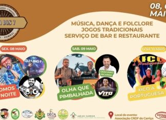 Carriço: Graciano Ricardo e “Olha que Pimbalhada” na Feira dos 7